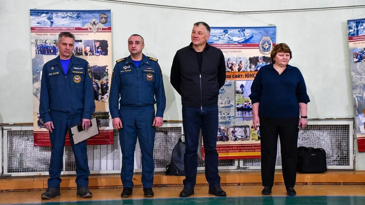 В Жуковском прошел открытый урок юных спасателей «Резерв МЧС»
