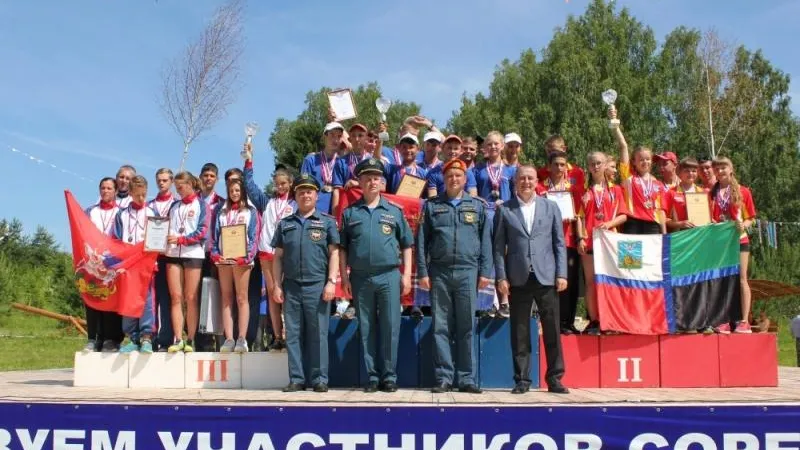 Юные спасатели из Подмосковья стали призерами соревнований ЦФО