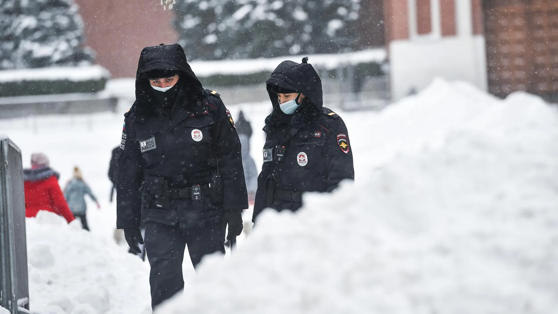 Сугробы выросли в Московском регионе до 40 сантиметров после снегопада