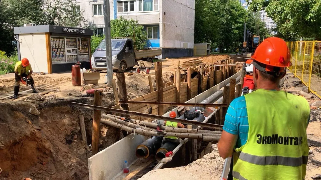 В Королеве продолжают мероприятия по повышению надежности системы теплоснабжения