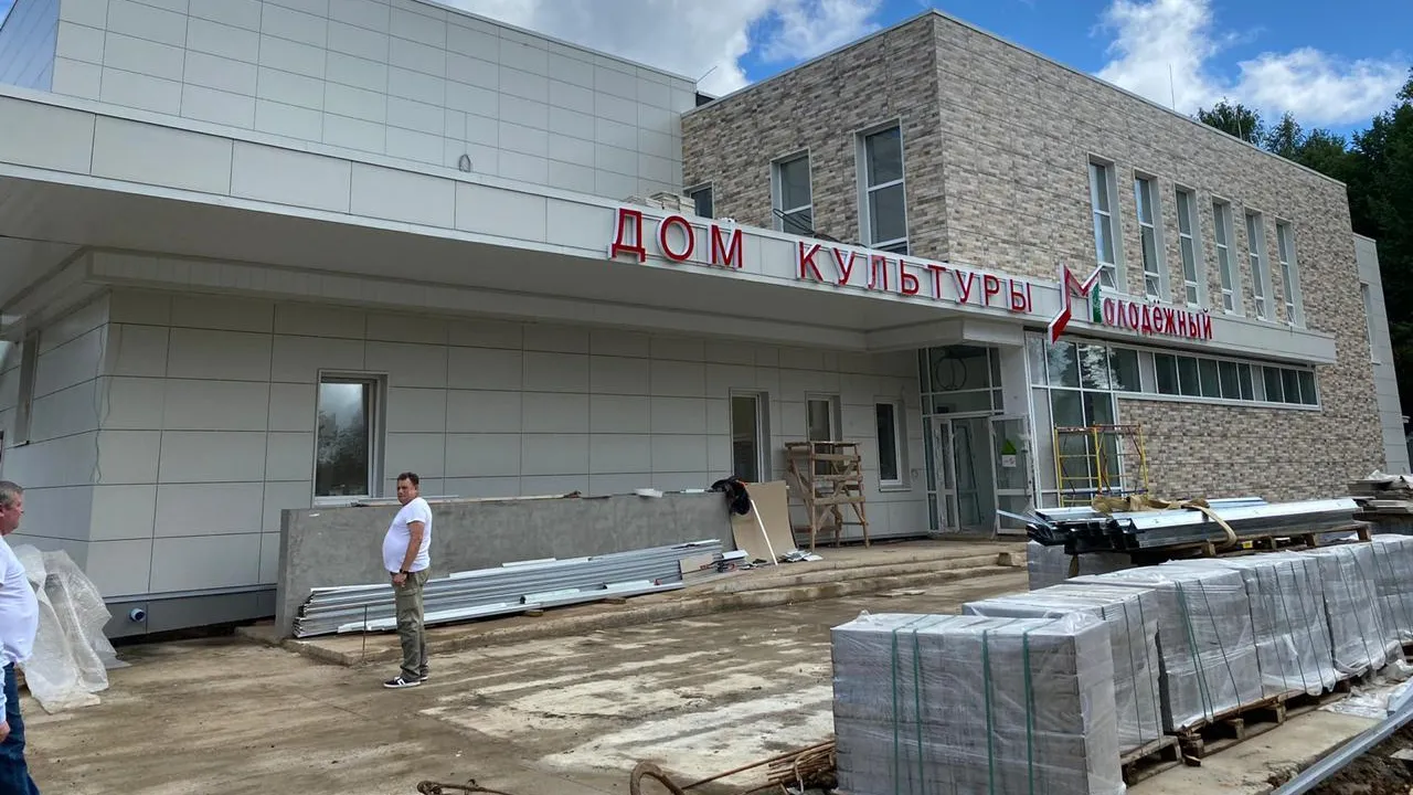 Дом культуры в Молодежном достроят в августе