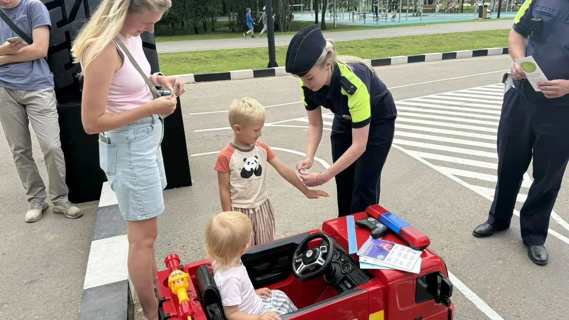 Госавтоинспекция провела акцию «Безопасный двор» в Одинцове