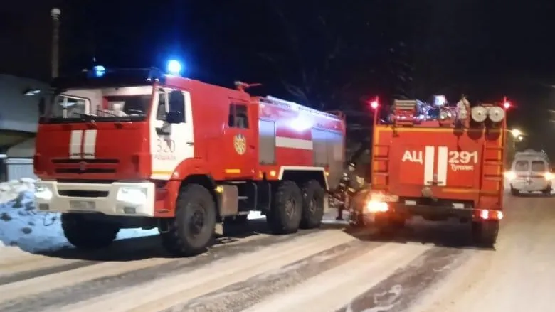 Пожарные ликвидировали возгорание в жилом доме в Клину