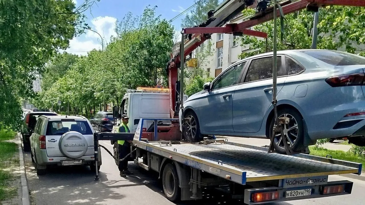 Более 94 тыс автомобилей эвакуировали в Подмосковье с начала года