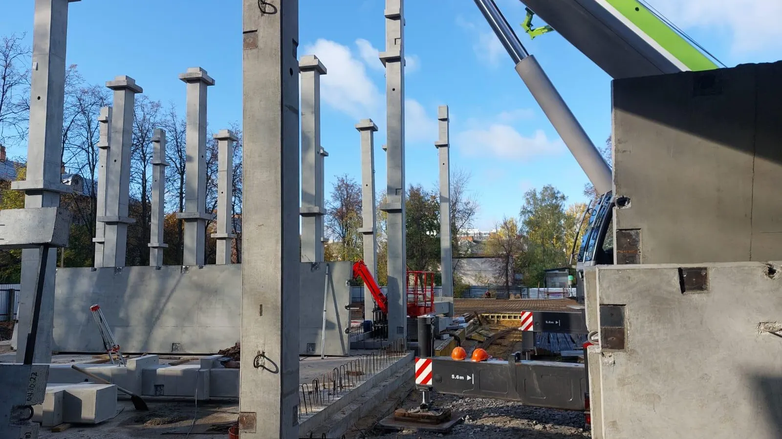 Станцию скорой помощи в Ленинском округе достроили на четверть