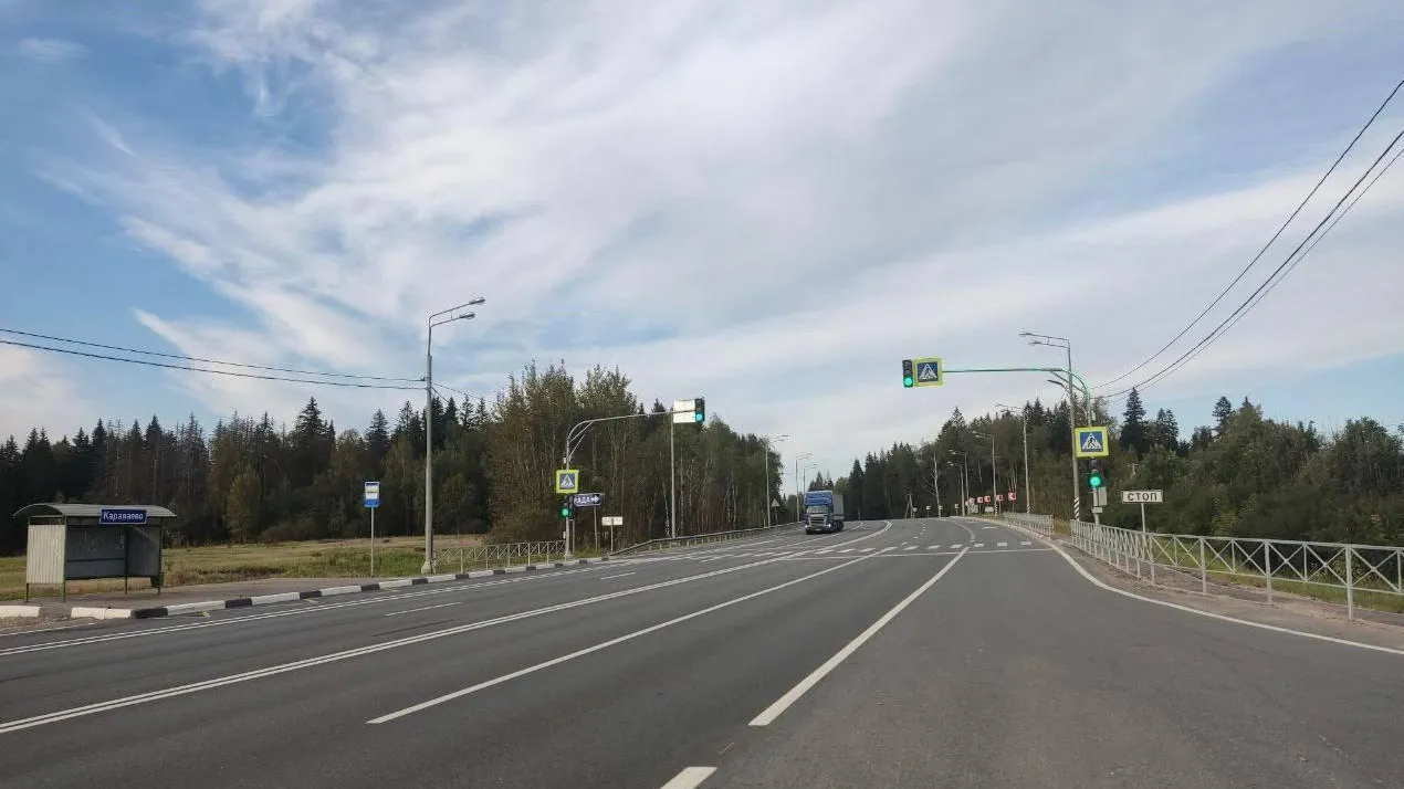 На высокоинтенсивных участках Подмосковья установили 12 светофоров