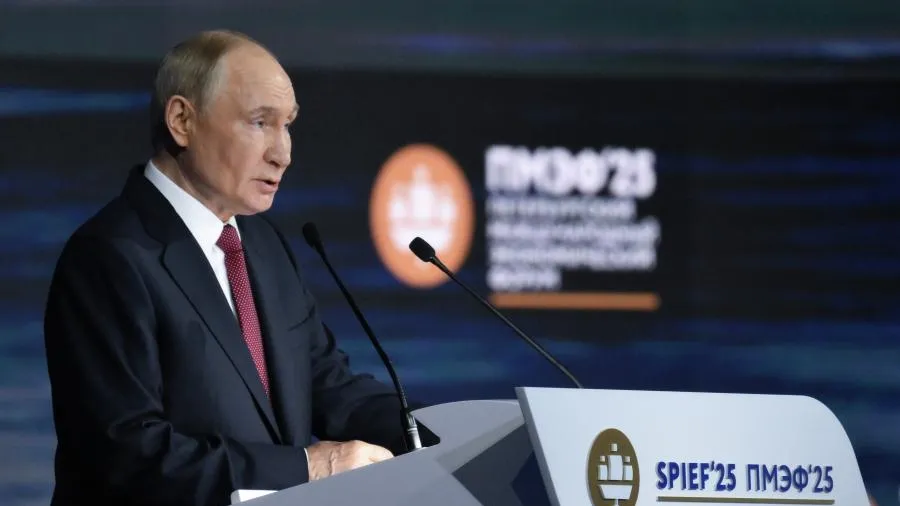 Путин: Россия является первой в Европе по объему ВВП
