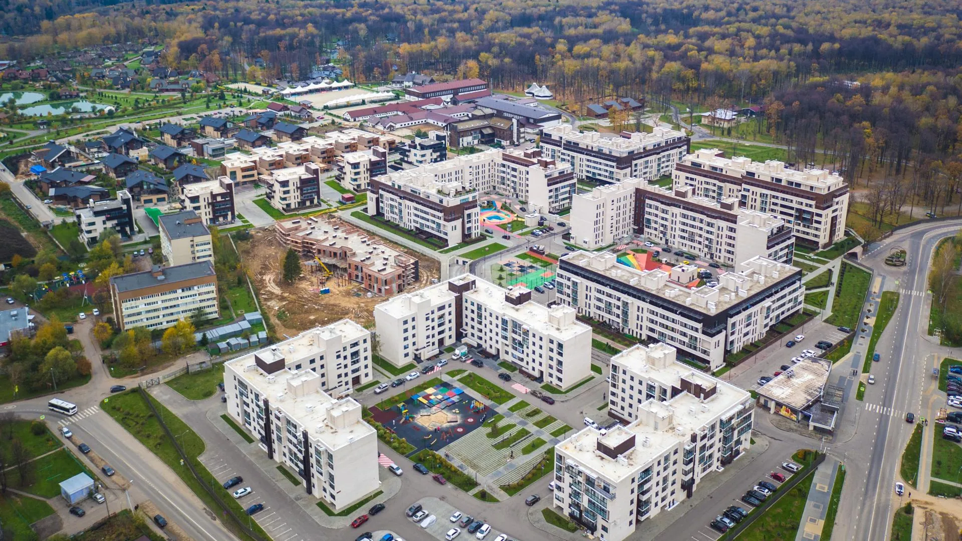 В Красногорске завершили строительство двух жилых домов в поселке Отрадное