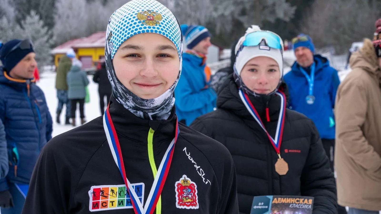 Спортсмены Щелкова заняли призовые места на соревнованиях по лыжным гонкам