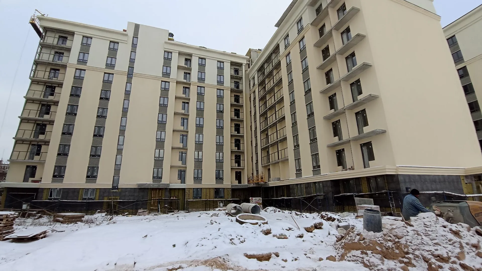 Паркинг на 138 машино‑мест начали строить в ЖК «Олимп» Сергиево‑Посадского округа
