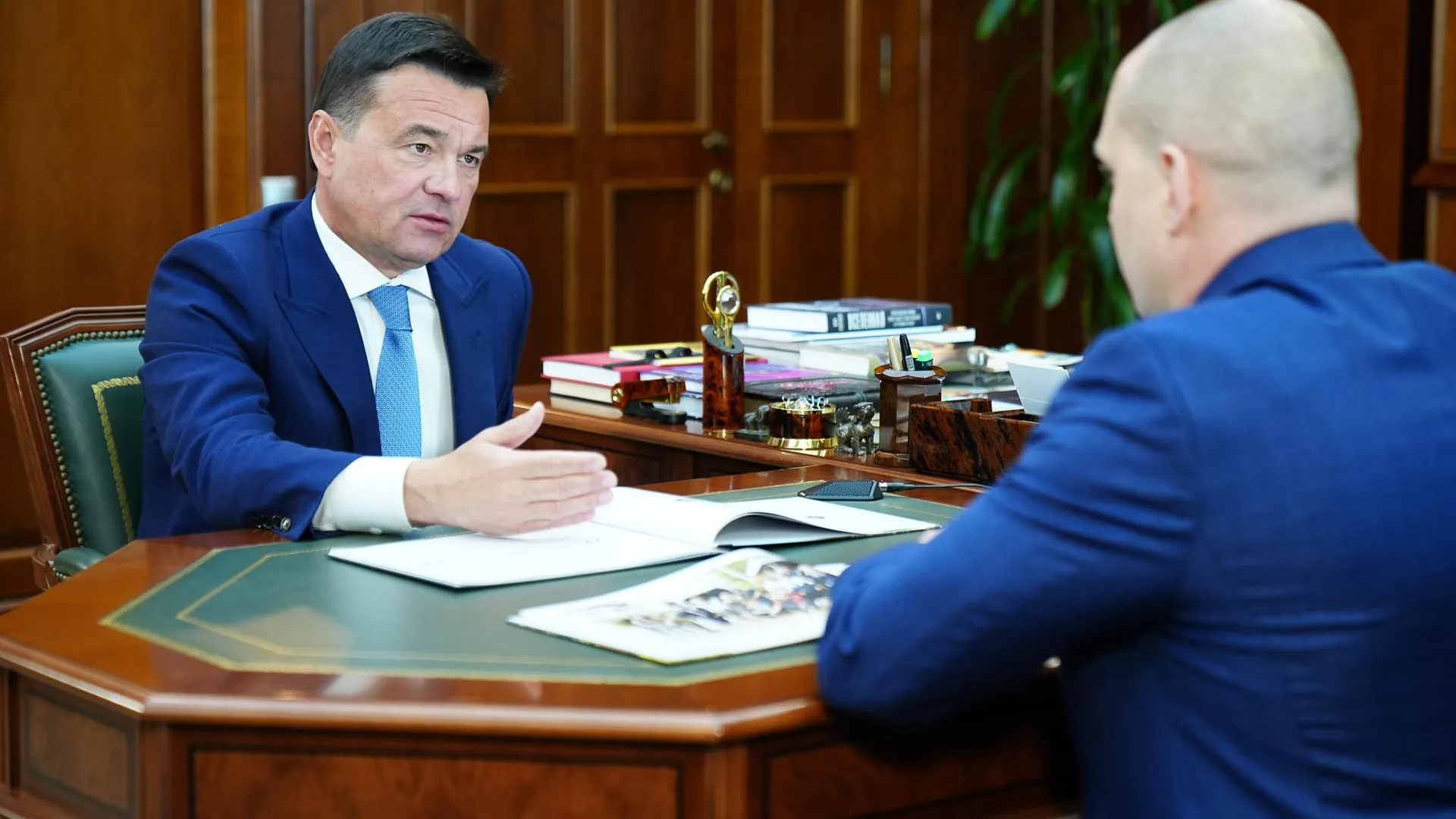 Центральный парк в округе Пушкинский реконструировали по поручению губернатора