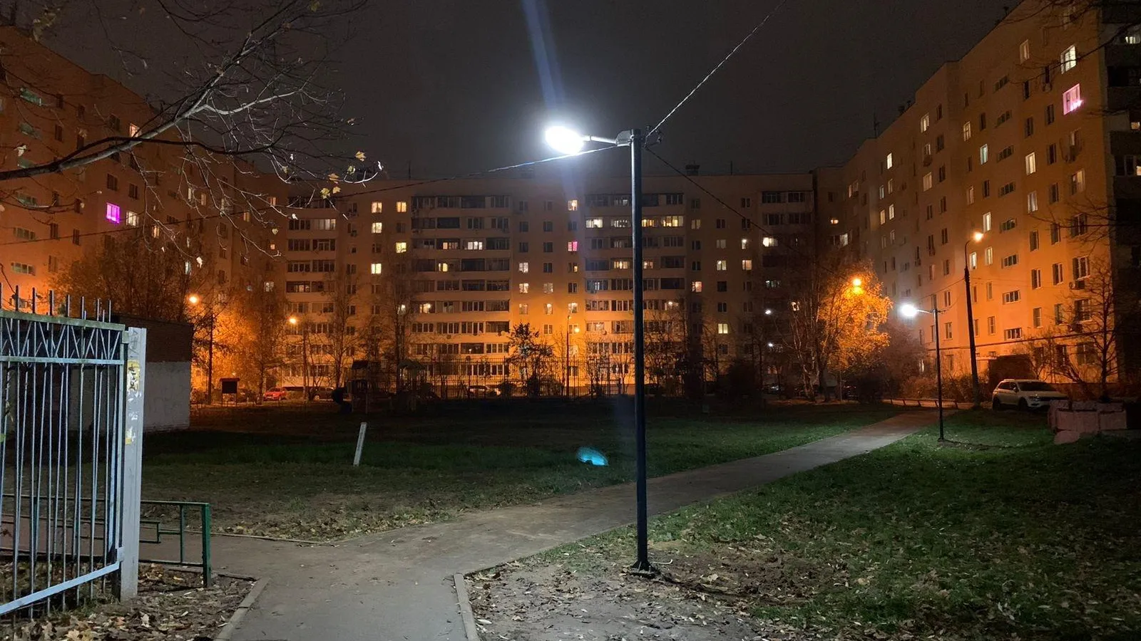 В микрорайоне Климовск Подольска хотят модернизировать линии уличного освещения
