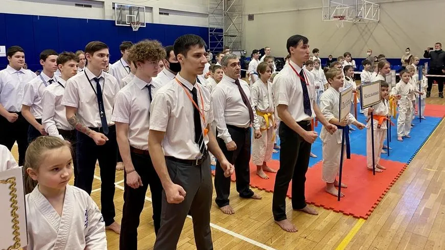 180 спортсменов участвуют в первенстве городского округа Люберцы по киокушинкай