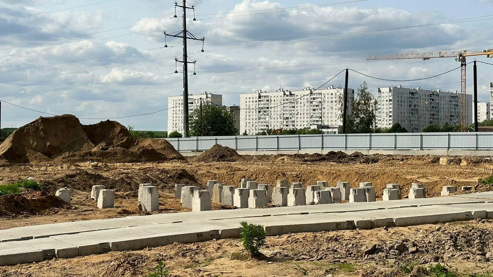 В округе Балашиха строят котельную для новостроек