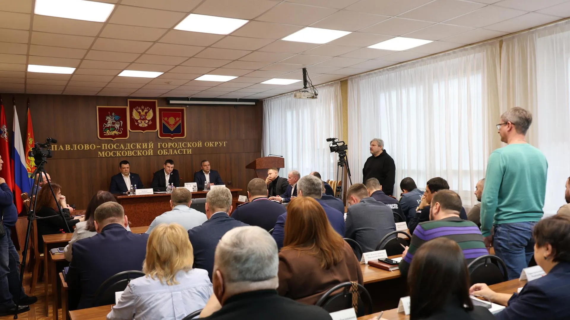 В Павлово-Посадском округе усилили уборку и контроль подтоплений