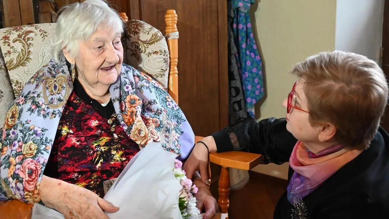 Ветеран из Видного отметила свой 100‑летний юбилей