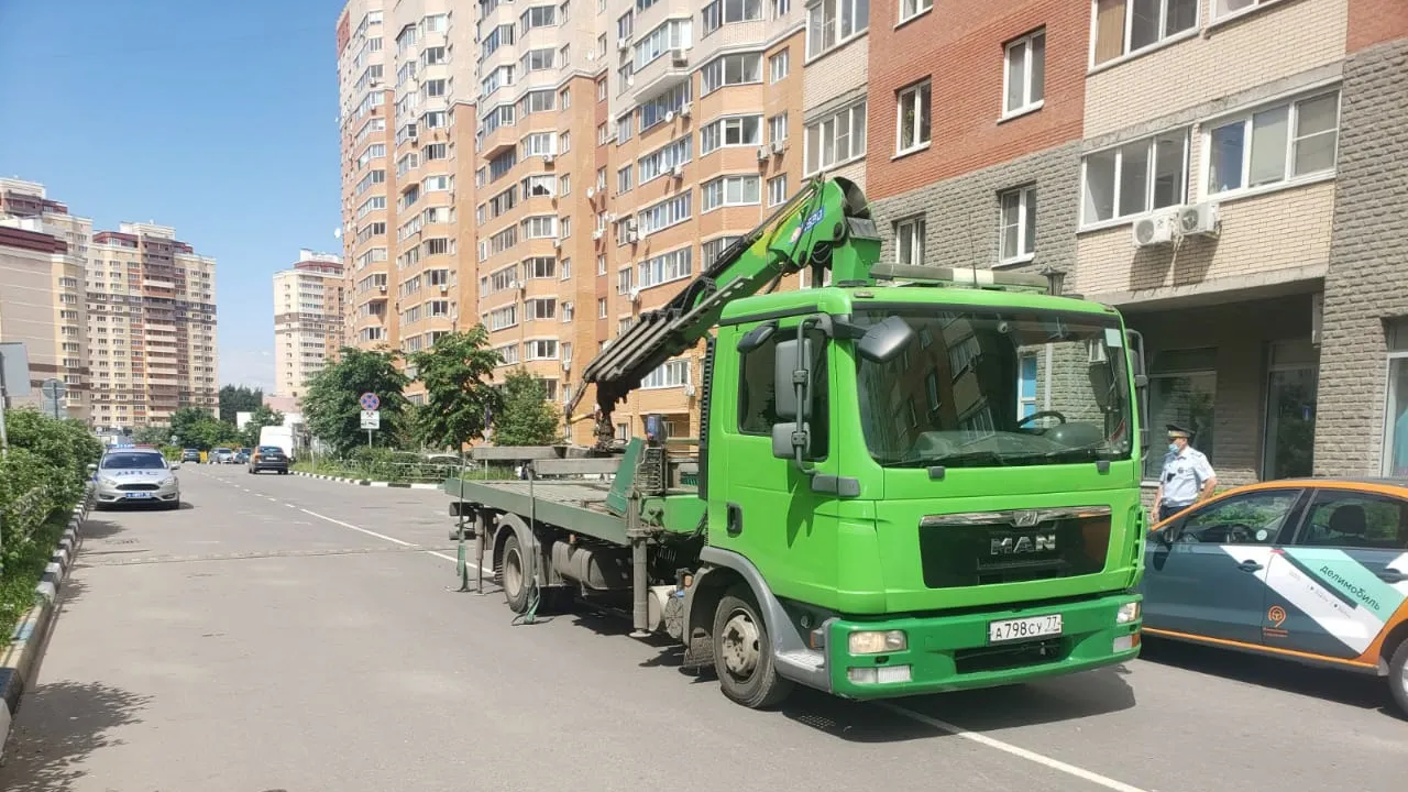10 автомобилей эвакуировали в Котельниках за нарушения ПДД
