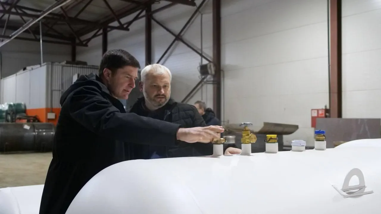 Глава Люберец ознакомился с компанией в округе, разрабатывающей системы газоснабжения