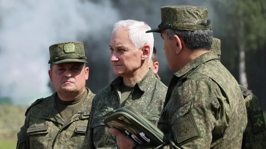 Министр обороны РФ Белоусов приехал в Санкт-Петербург