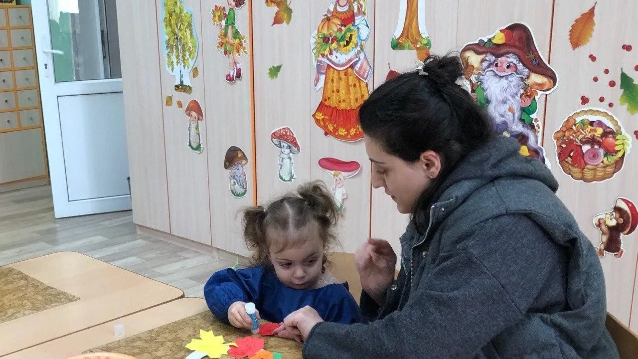 В Мытищах прошел мастер-класс для детей и родителей по изготовлению осенних поделок