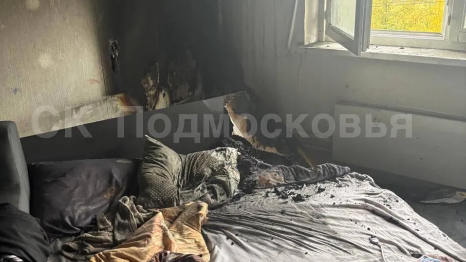 Двое детей погибли во время пожара в квартире в Подольске
