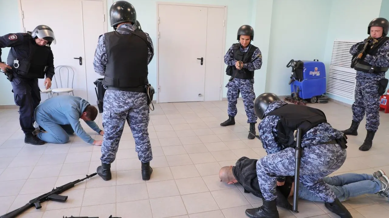 Антитеррористические учения прошли в Сергиевом Посаде