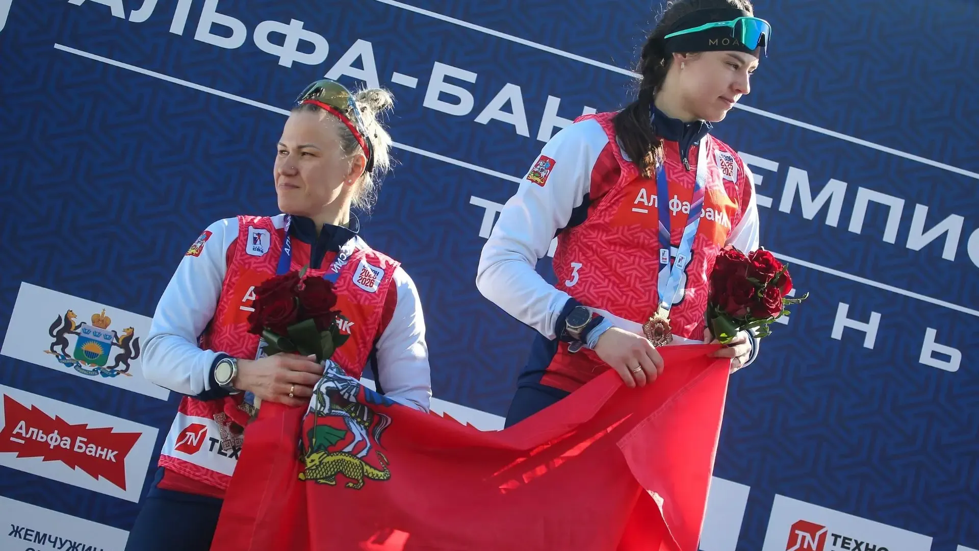 Подмосковные биатлонисты выиграли пять медалей в Тюмени