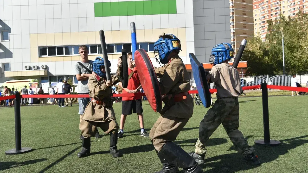Военно-патриотический спортфестиваль «Наследники Побед!» провели в Балашихе
