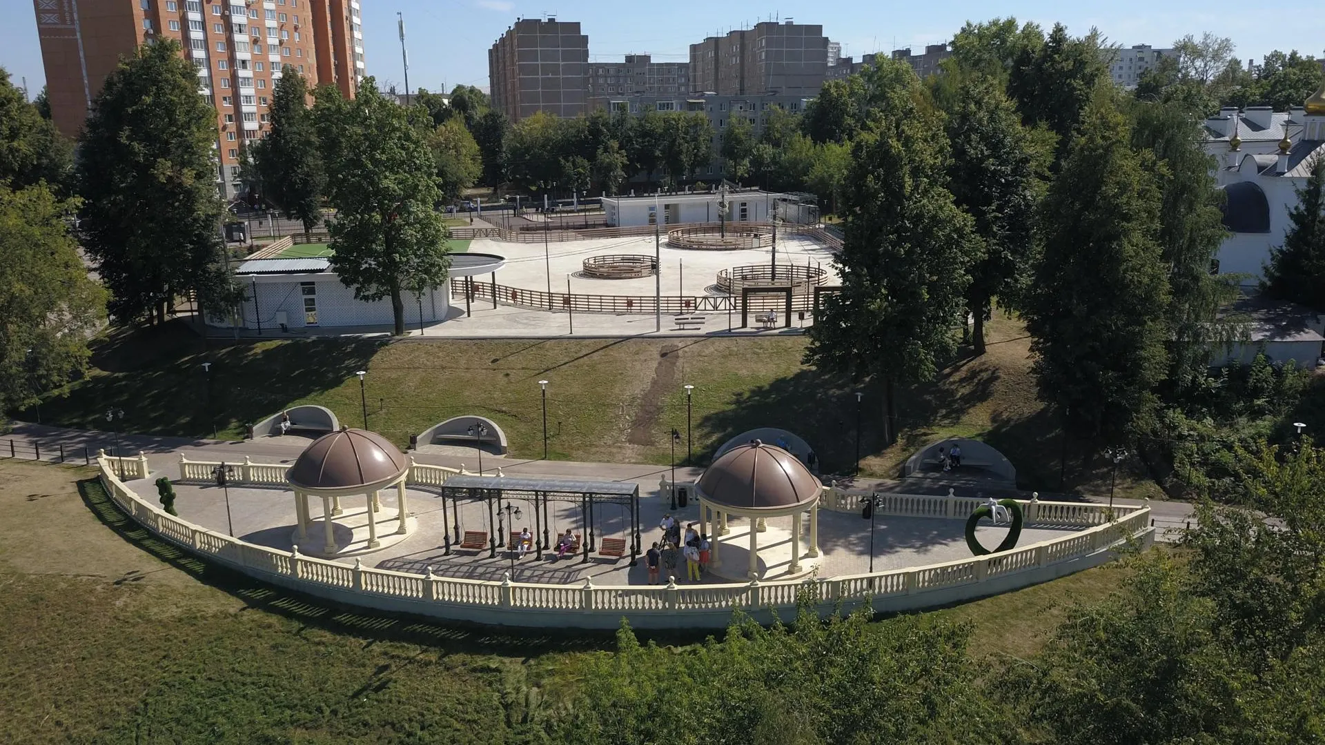 В парке Талалихина Подольска отменили все мероприятия на выходных