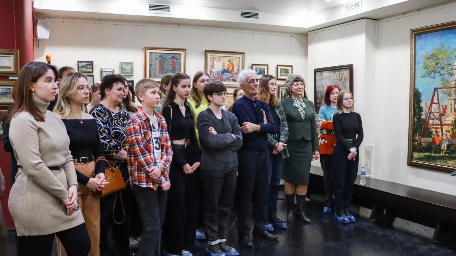 Студенты Коломны познакомились с наследием народного художника