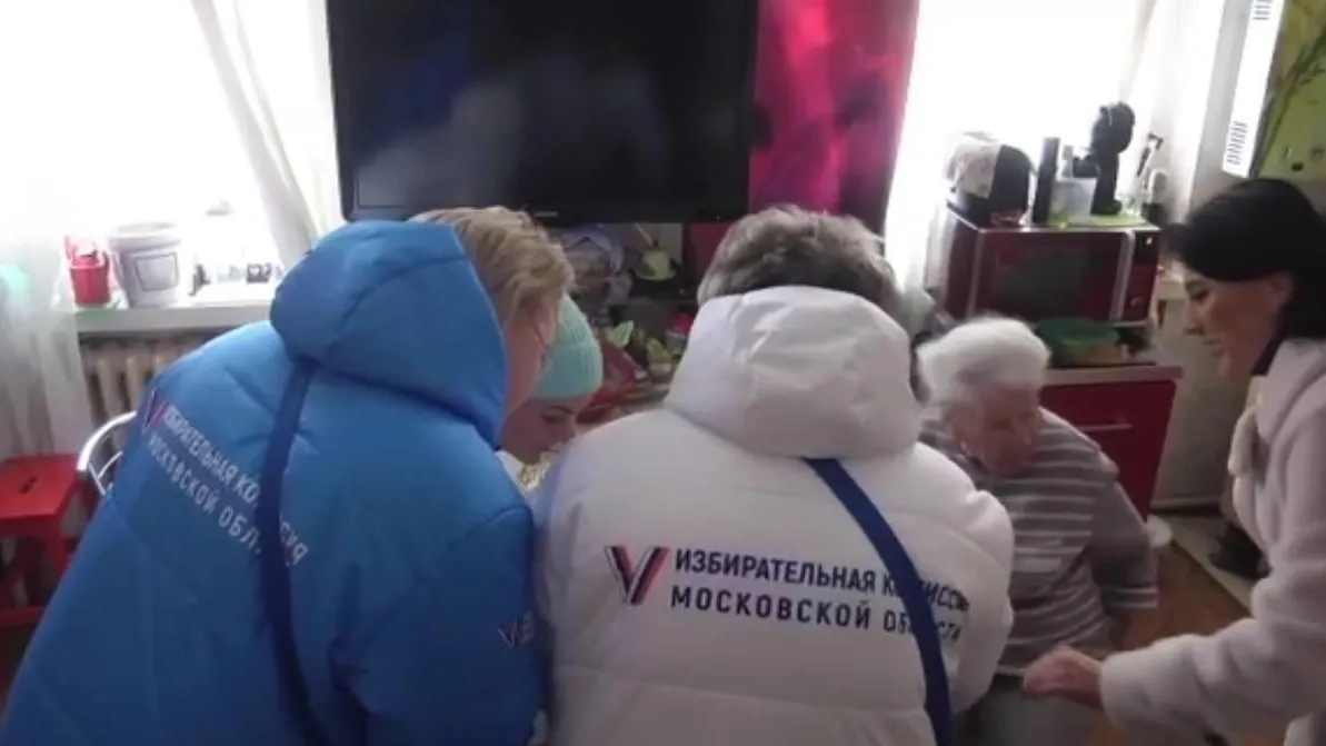 В Московской области продолжают информировать жителей о выборах президента РФ