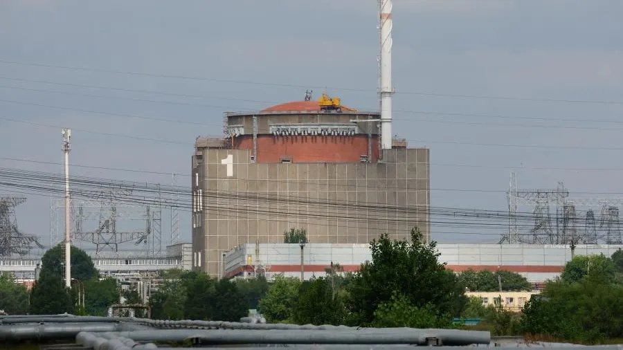 Беспилотники ВСУ обнаружены над городом — спутником станции Энергодаром