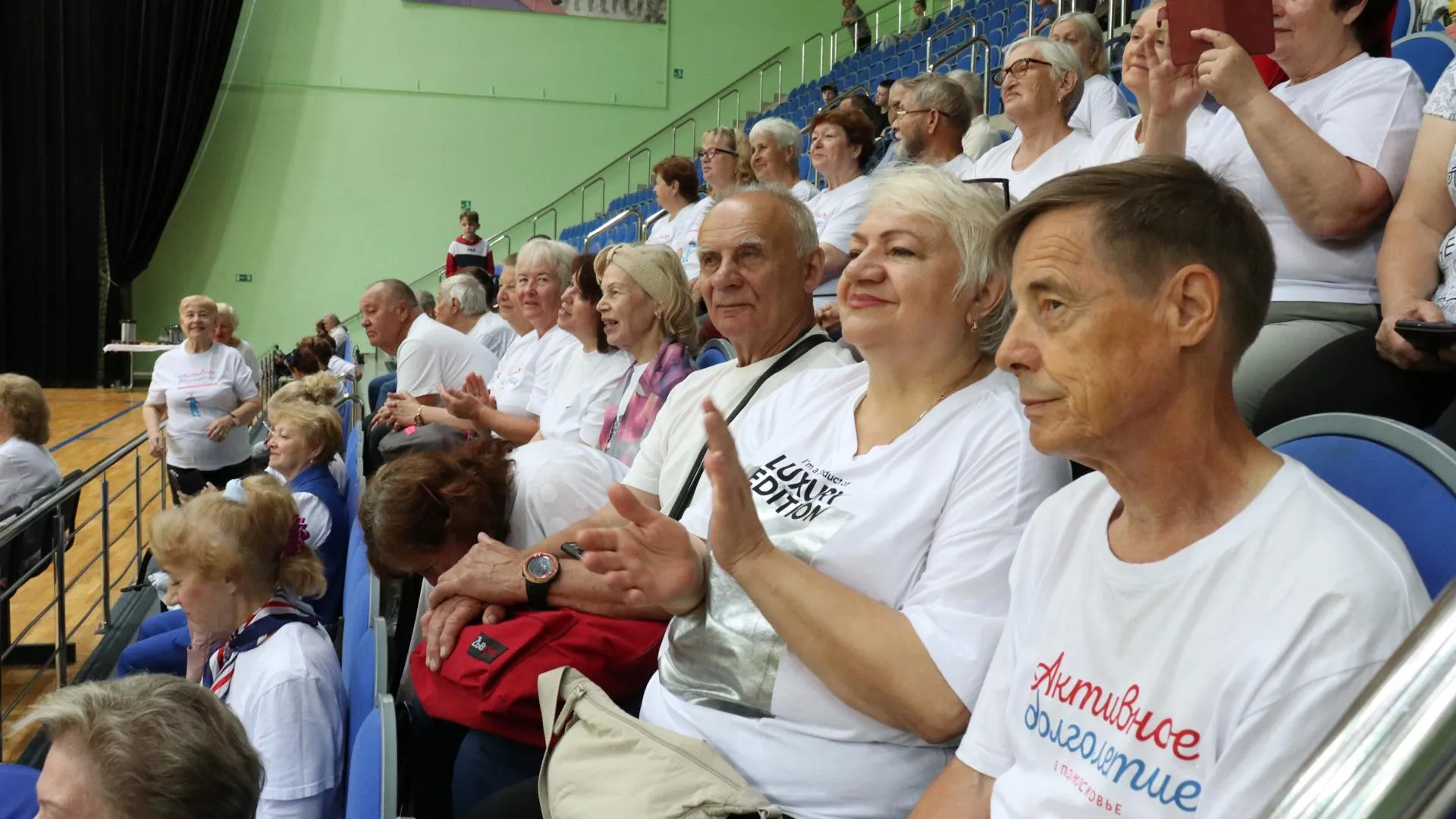 Более 100 долголетов Рузы приняли участие в фестивале «Возраст спорту не помеха»
