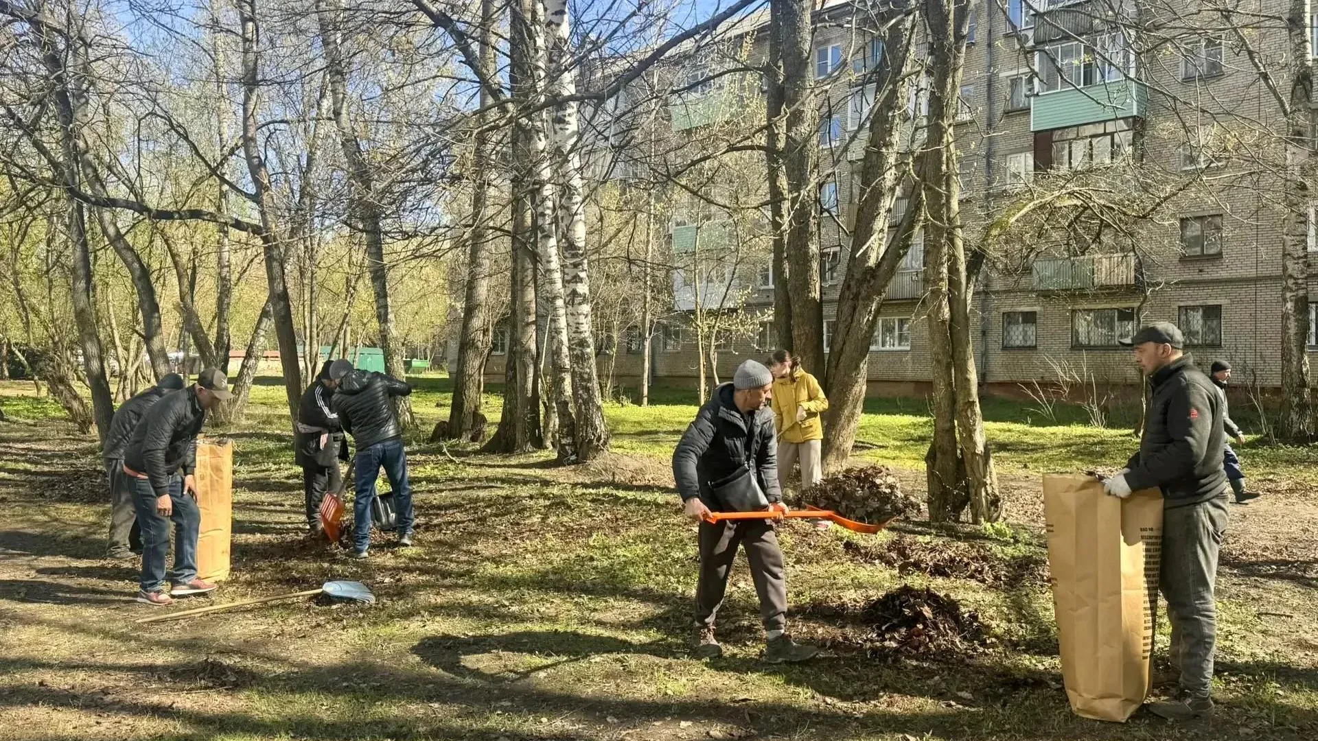 В Электростали собрали 2,5 тыс мешков мусора за месяц благоустройства