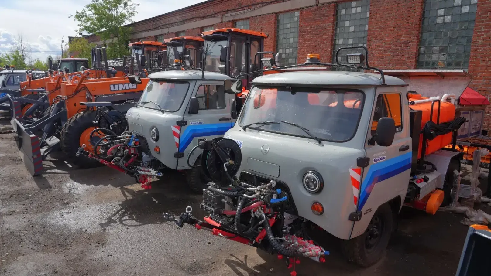 В Сергиево-Посадском округе закупили 44 единицы техники
