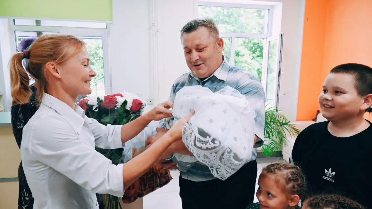 Женщина родила 11 ребенка в Видновском перинатальном центре