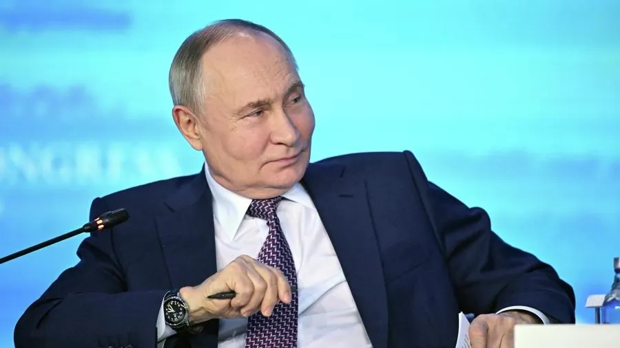 Путин пошутил про порошки