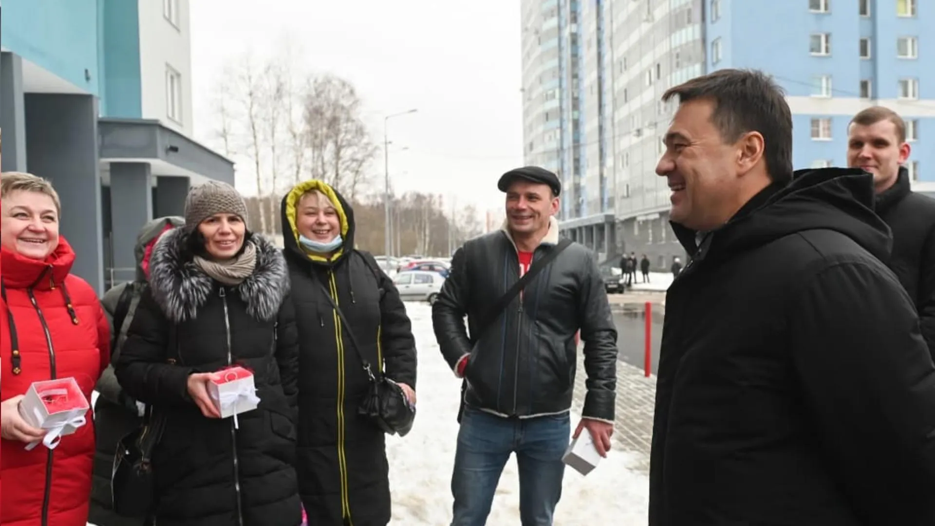 Дольщики ЖК «Лобня Сити» получили ключи от долгожданных квартир