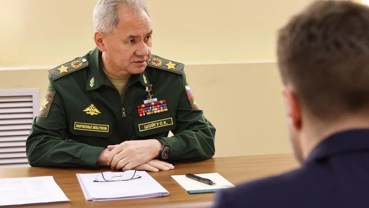 Шойгу проверил организацию учебного процесса в ВУЦ при Тульском госуниверситете