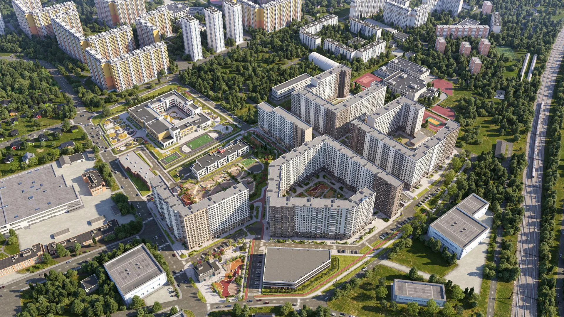 В подмосковном ЖК «1‑й Шереметьевский» построят третий корпус