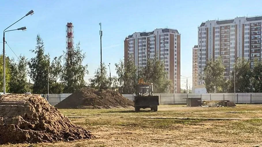 В Лобне приступили к строительству ФОКа с бассейном