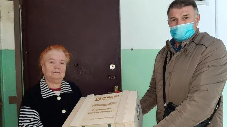Труженица тыла из Котельников получила юбилейную медаль Победы