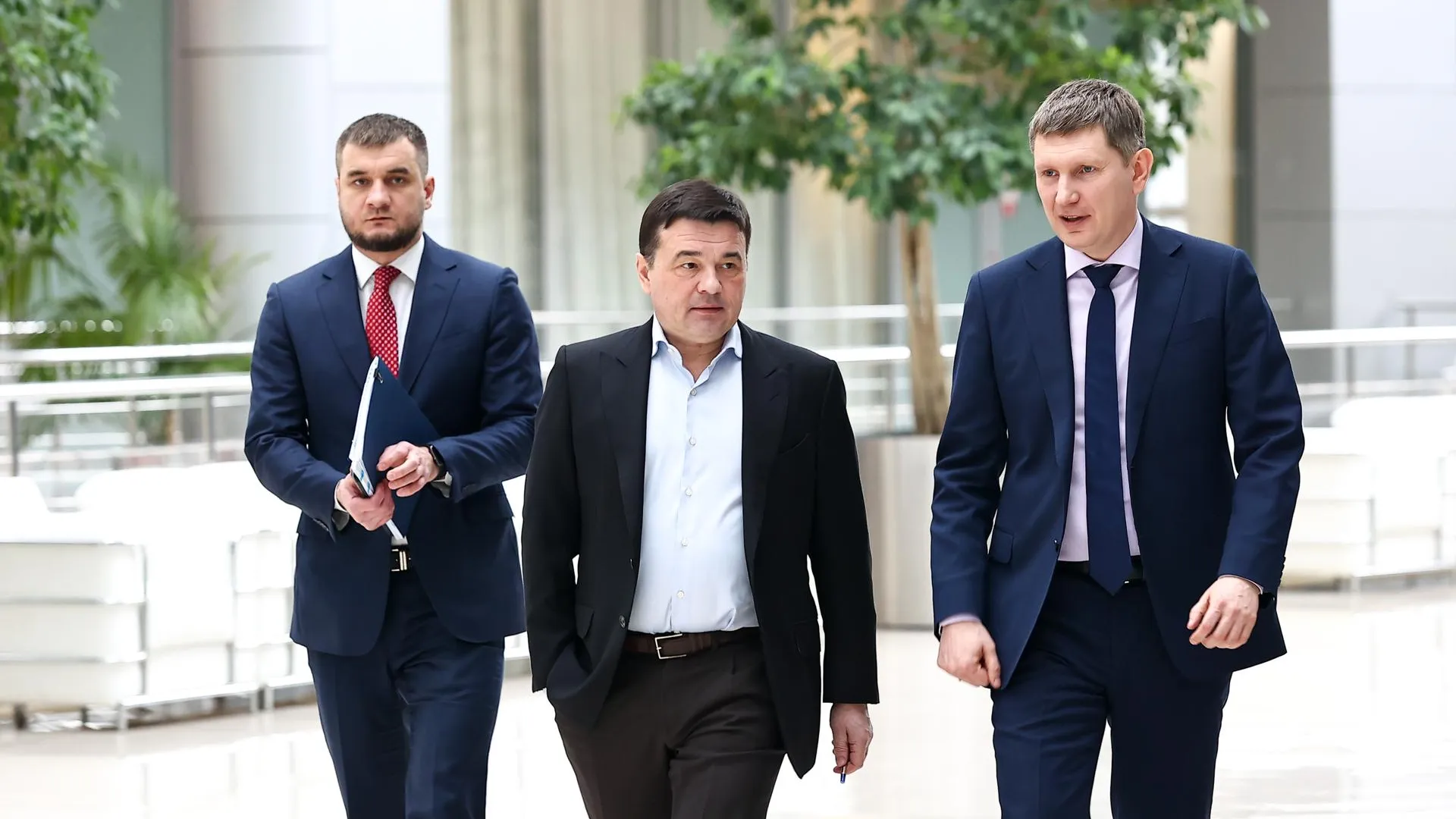 Андрей Воробьев представил Максиму Решетникову центр управления регионом