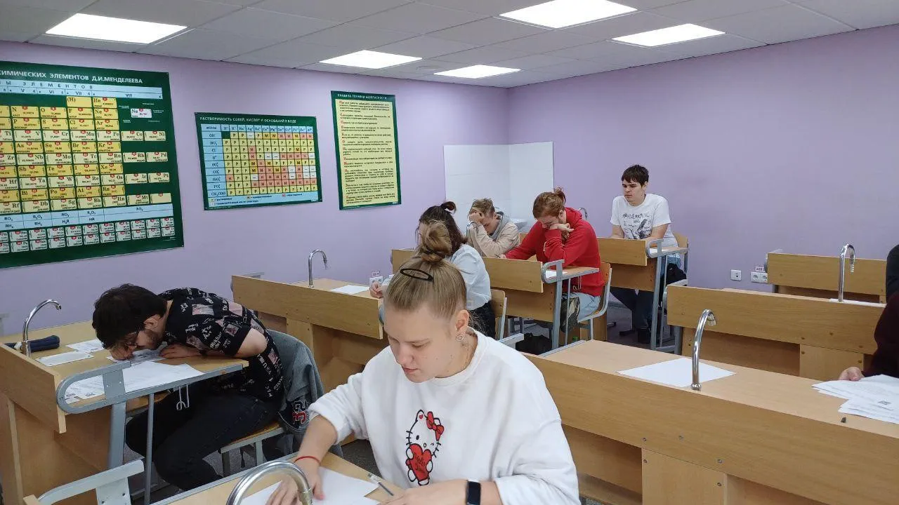 Студенты Сергиево‑Посадского техникума выполнили Всероссийскую проверочную работу