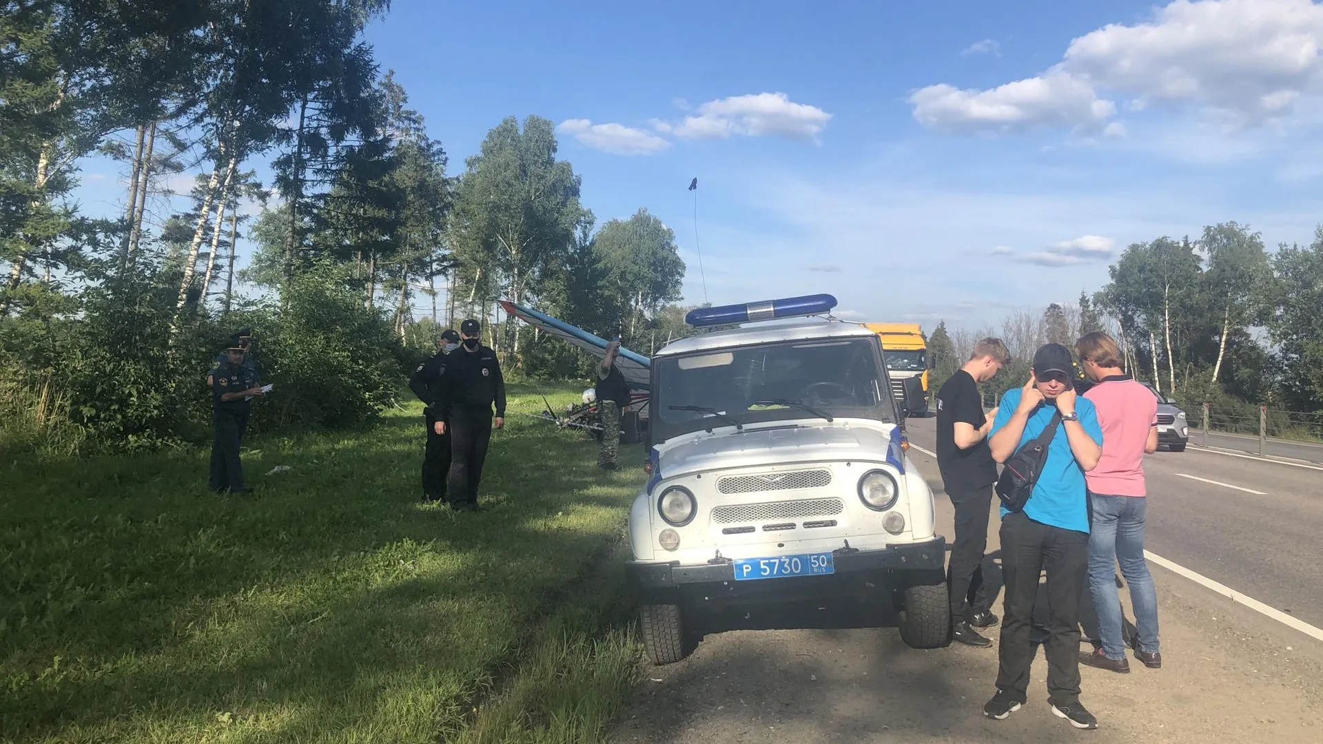 Прокуратура организовала проверку в связи с жесткой посадкой мотодельтаплана в Подмосковье