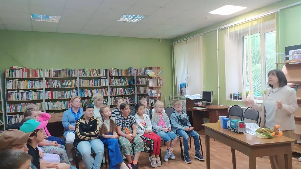 Подмосковным школьникам рассказали о важности раздельного сбора мусора
