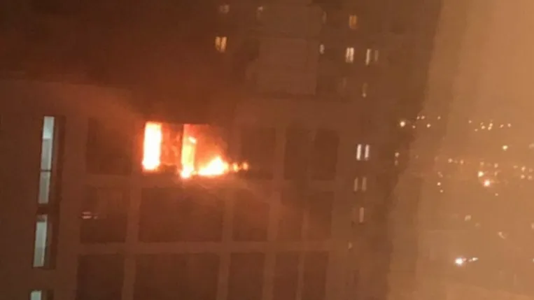 Открытое горение ликвидировали в квартире жилого дома в Балашихе