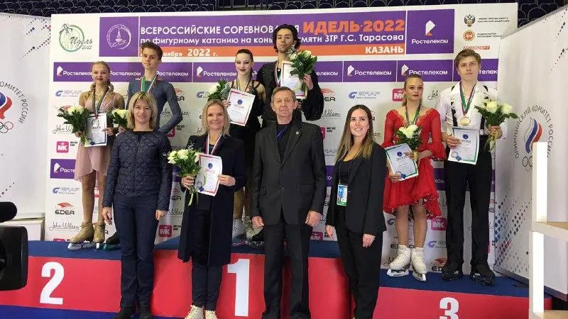 Подмосковные спортсмены взяли 2 бронзы на всероссийских соревнованиях по фигурному катанию