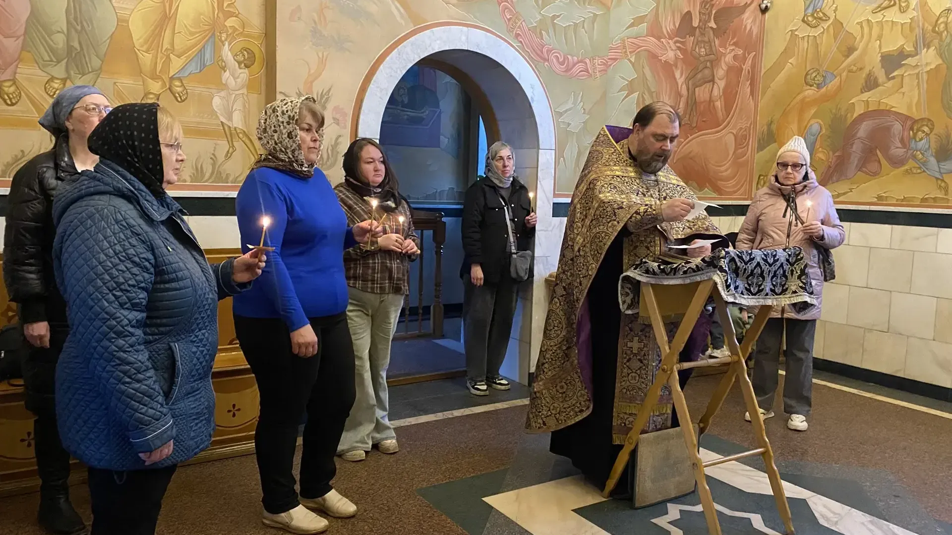 В Долгопрудном прошел молебен о здравии участников СВО