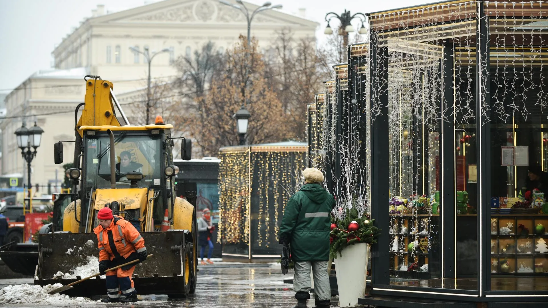 Оттепель на Новый год в Москве бывает один раз в 20 лет